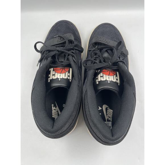 Nike Air Alpha Force 88 Mens Suede Athletic Shoes Sneakers Size 10.5 Black main image 4